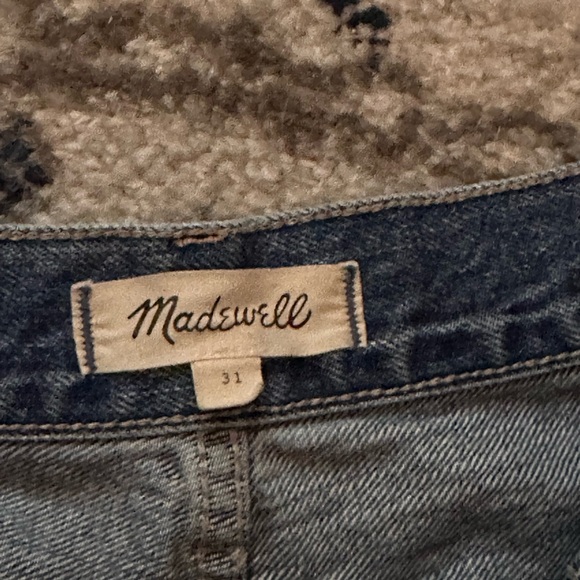 Madewell Superwide-Leg Women’s Jeans Tag Size 31 Relaxed High Rise Slash Pockets - Picture 3 of 15